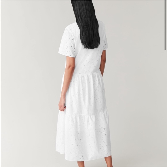 COS Dresses & Skirts - COS white embroidered dress
